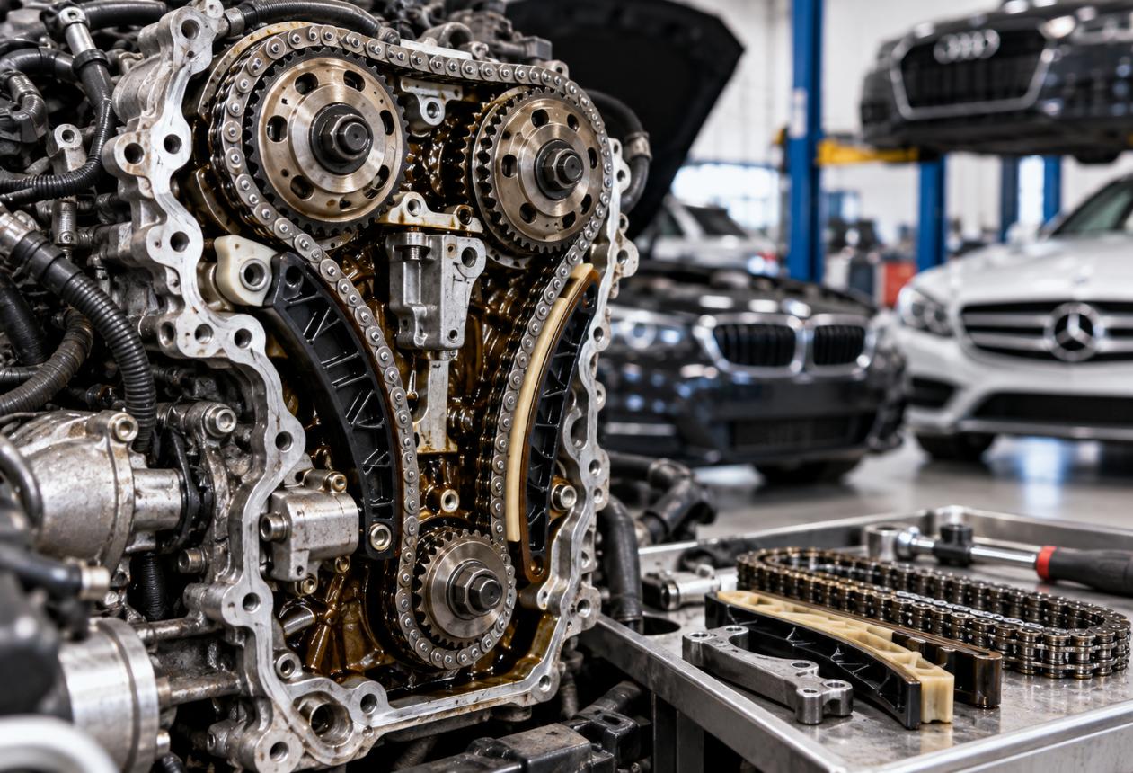 Timing Chain Problems in German Cars: Warning Signs and Repair Considerations
