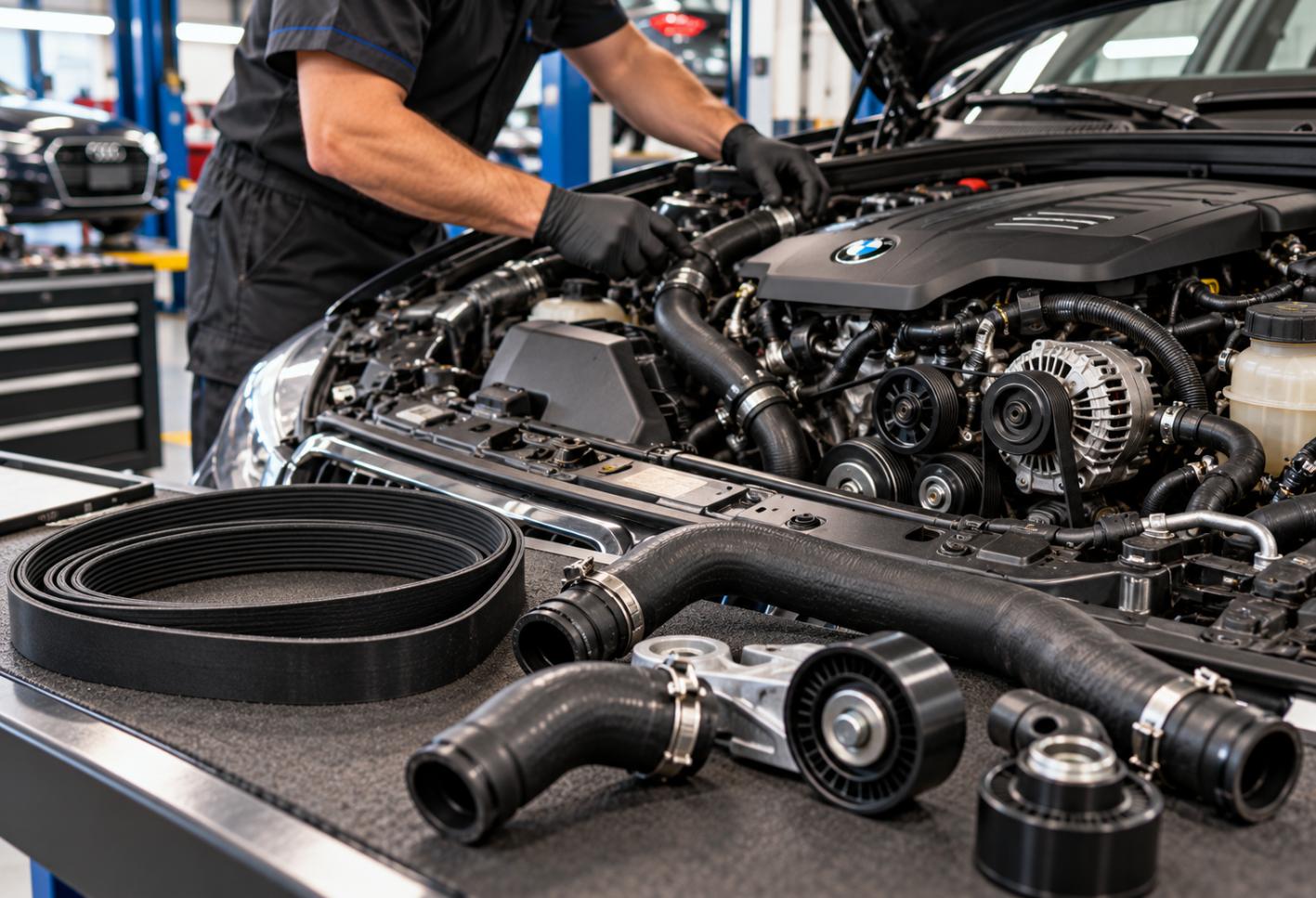 When Should You Replace the Belts and Hoses on a German Vehicle?